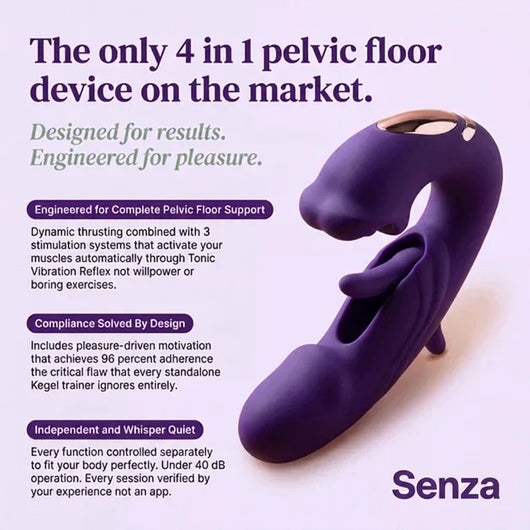 Senza™ 4 em 1 - Ativador do Assoalho Pélvico